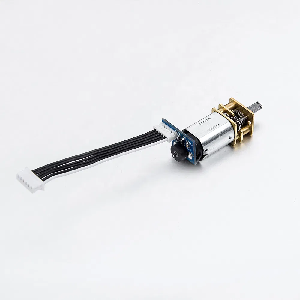 12mm 12V 24V 60W 100rpm Motor Reduction Gear with Encoder