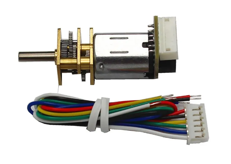 12V High Torque 60rpm Gear Motor with Encoder