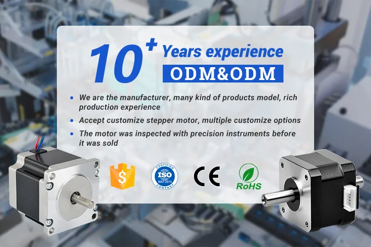 3.0n. M 57X57X100mm NEMA23 Stepper Motor 3.0A CNC Stepper Motor