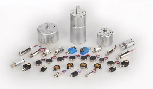 3.0V 0408 Electric Coreless Mini Vibration Motor with Spring Contact