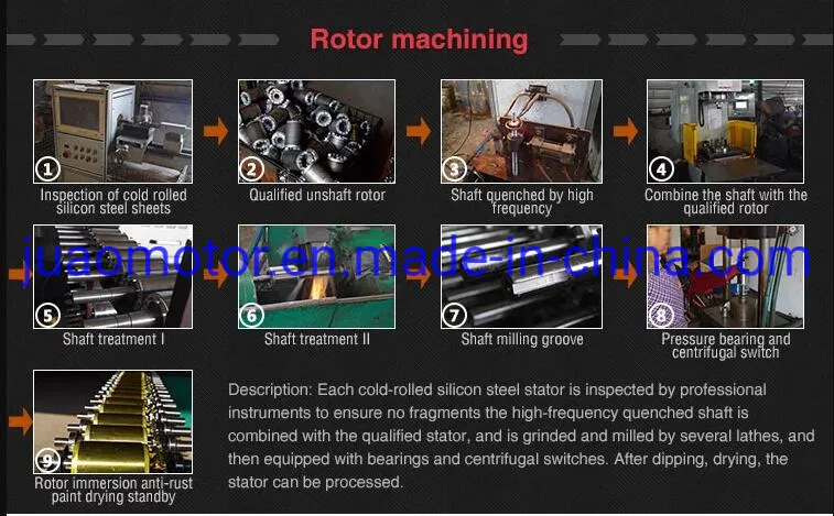 3kw Single Phase Electric Motor 220V Yl Series One Phase Induction Motor