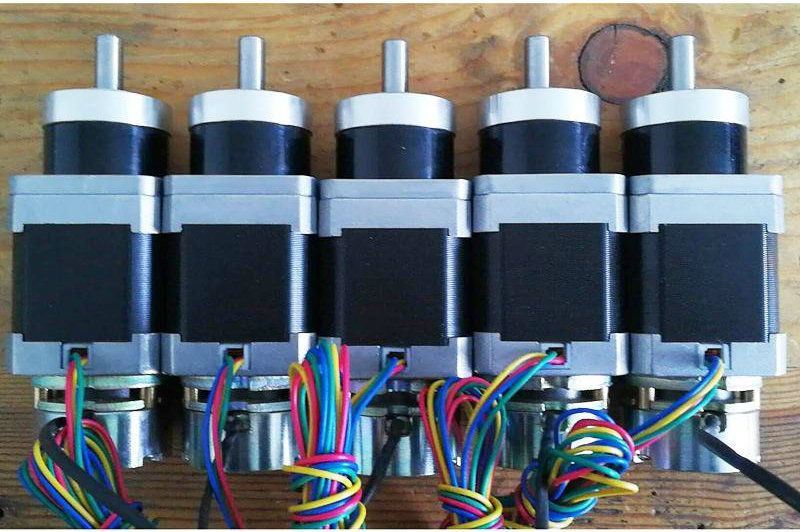 42mm 1.8 Degree Customized Enhanced Hybrid Stepper Motor (MP042NB606)