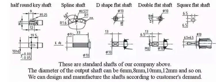 42mm DC Planetary Gear Motor for Electric Power Tools