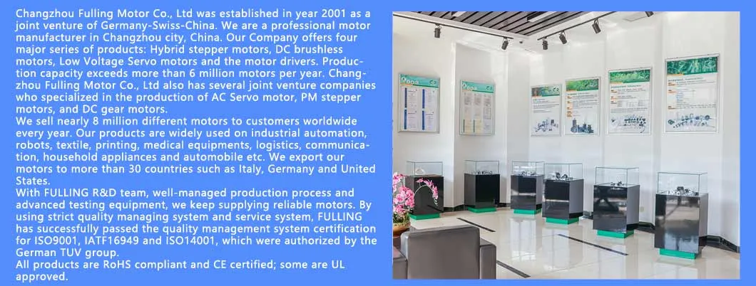 60mm enhanced torque CE stepping motor with connector for Disability equipment