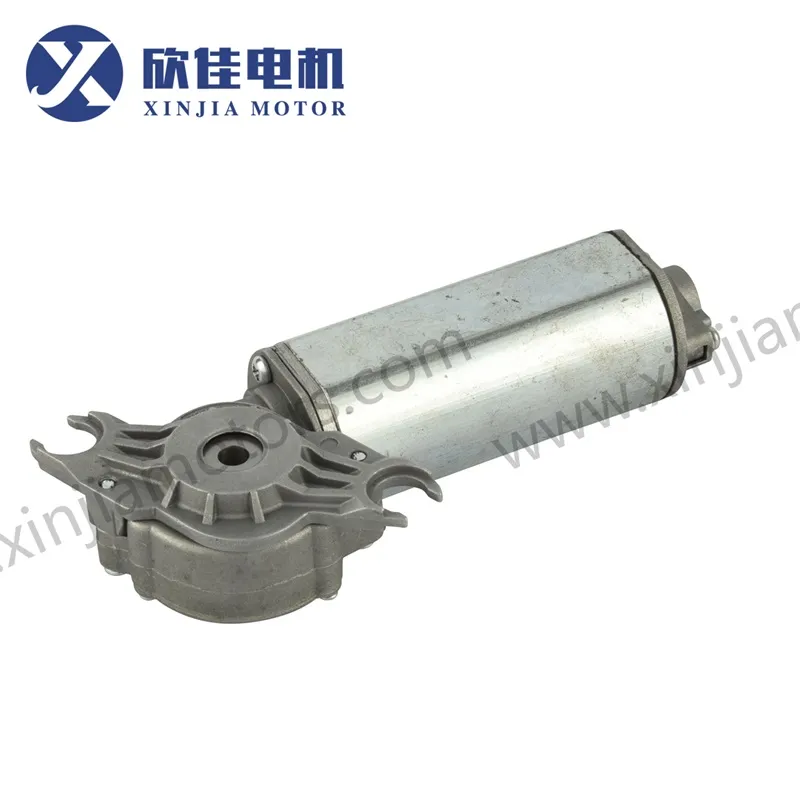 80W DC 12V/24V 45rpm DC Worm Gear Motor for Garage Door Opener