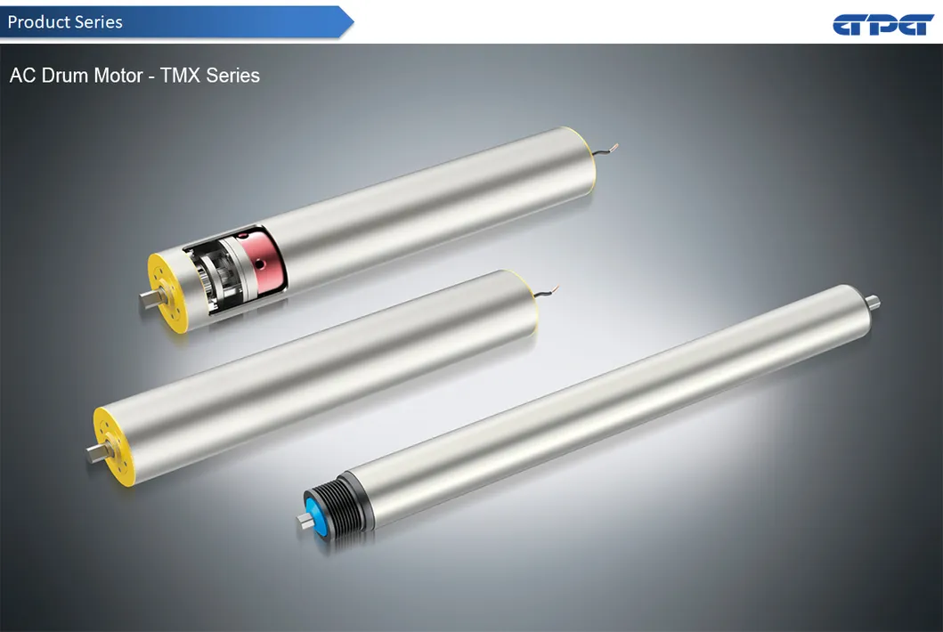 AC Drum Motor Tmx Series 138mm 370W