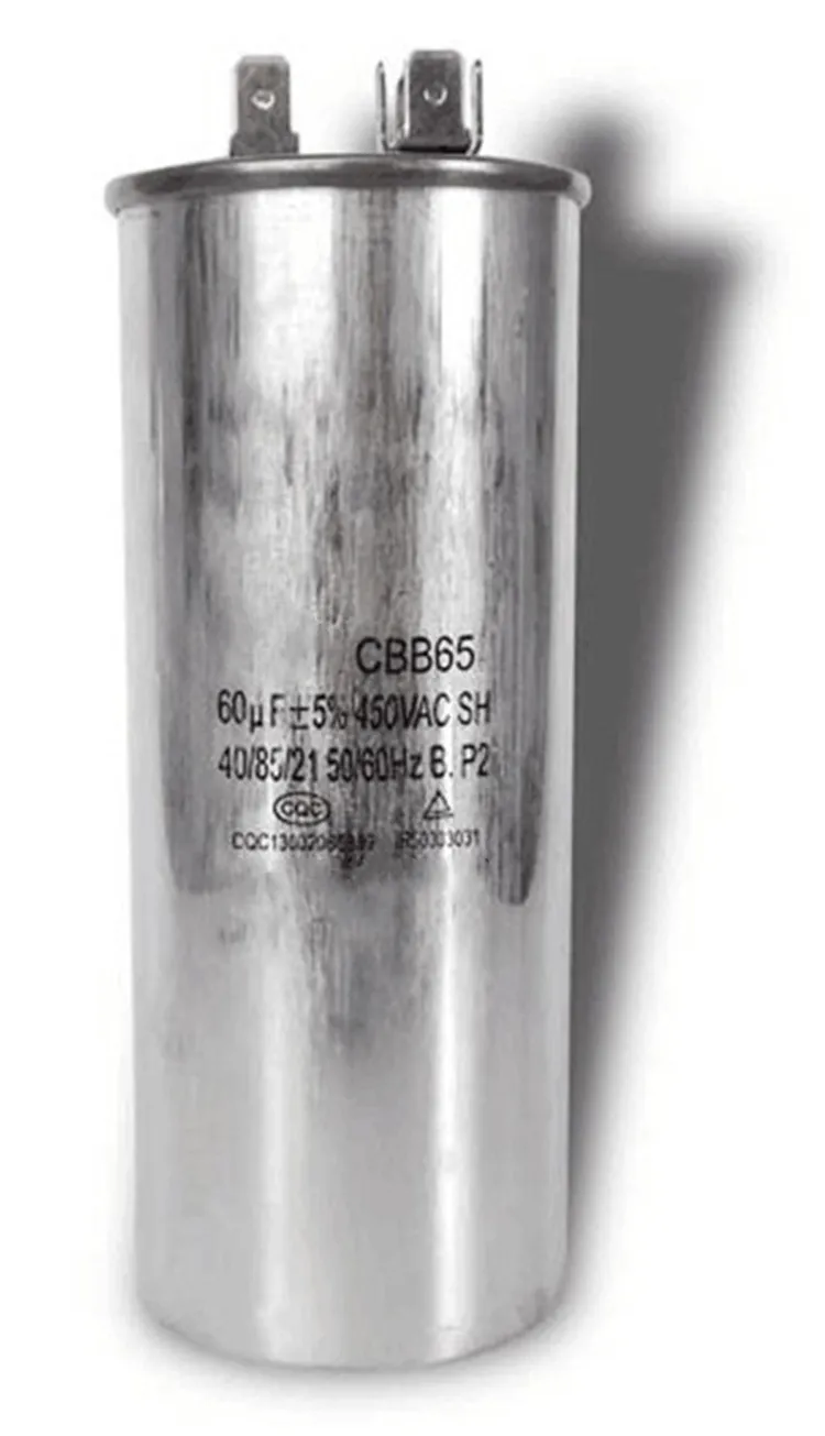 AC Motor Run Capacitor Cbb65 Aluminum Capacitor