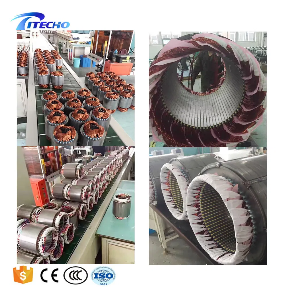 Aluminum Shell of Three-Phase Asynchronous Motor 11kw 15HP 2pole 4pole 6pole 8pole