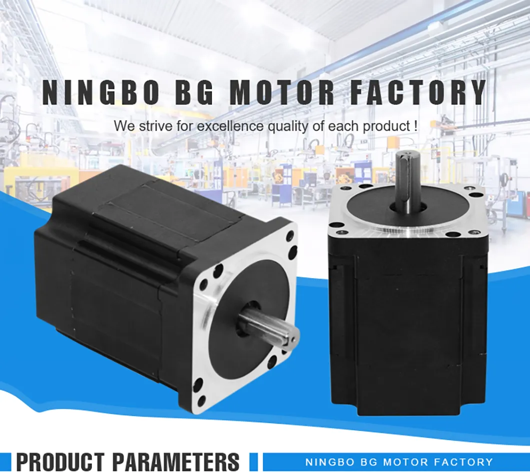 Bg Good Price Efficient BLDC 86mm Customized Specification 12V 36V 48V, 50W Upto 800W DC Brushless Motor