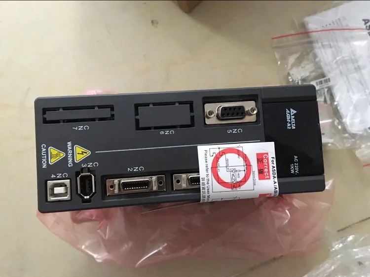 Delta A2 750W Servo Motor and Driver Ecma-C20807RS+Asd-A2-0721-M