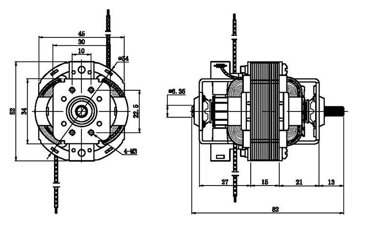 Hand Mixer Universal Motor for Household Application with RoHS Ce