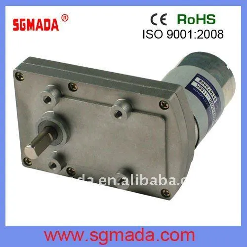 High Torque 24V DC Geared Motor with Low Noise
