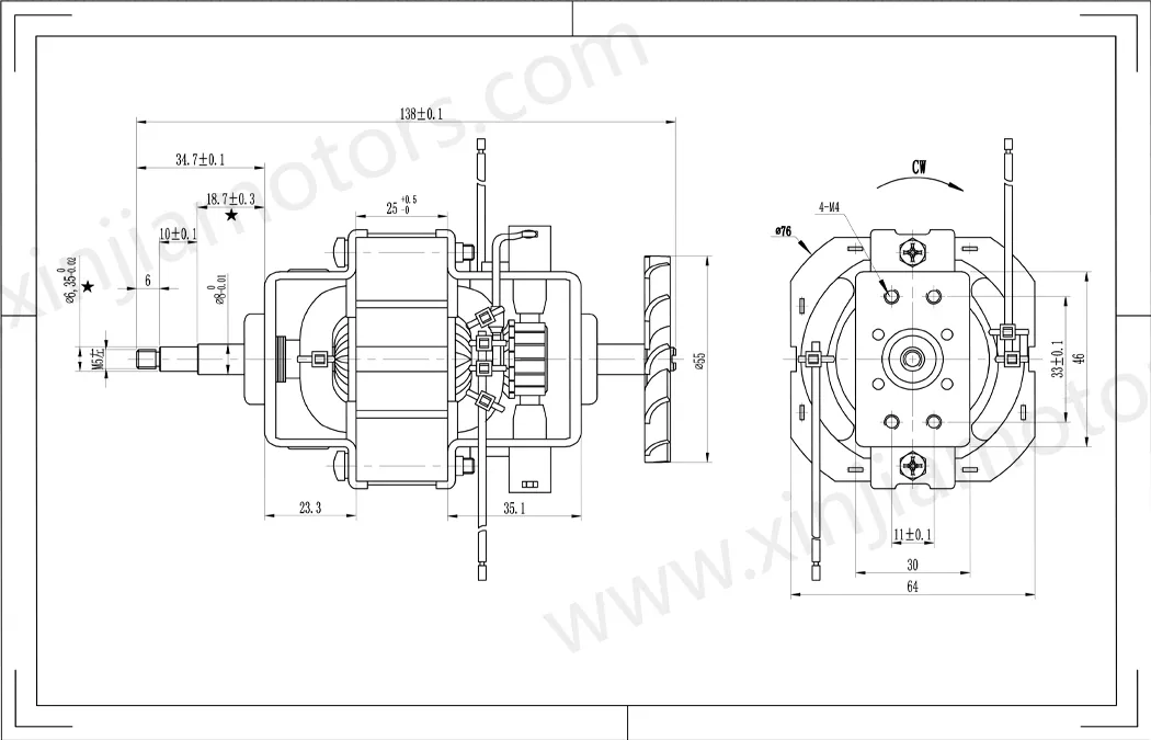 Home Kitchen Accessories Super Juicer Motor 7625