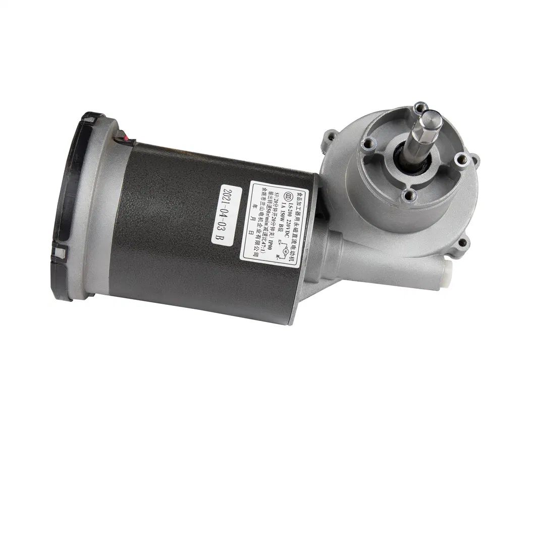 Lanshan E00 Home Appliances Brushed Motor High Torque Low Speed 48rpm Brush DC Gear Motor