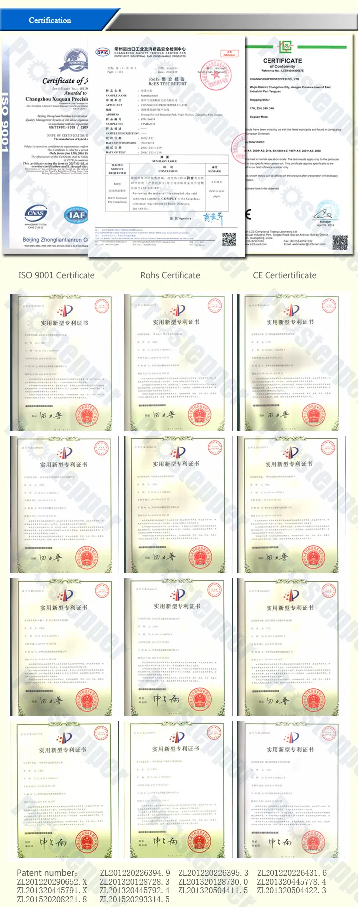 NEMA 8 Connector Type Hb-Hybird Stepping Stepper Motor for Spark Cutting Machine