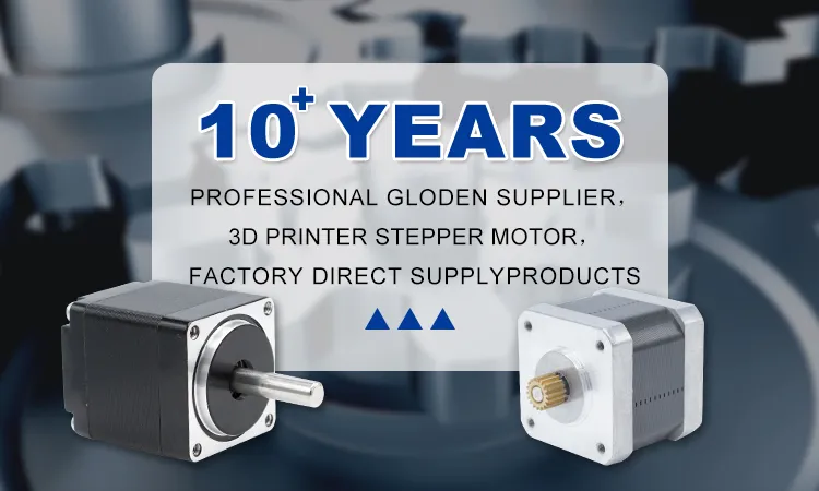 NEMA17 Ce Certification Single Milling Flat Stepper Motor (42SHD0217-24B)