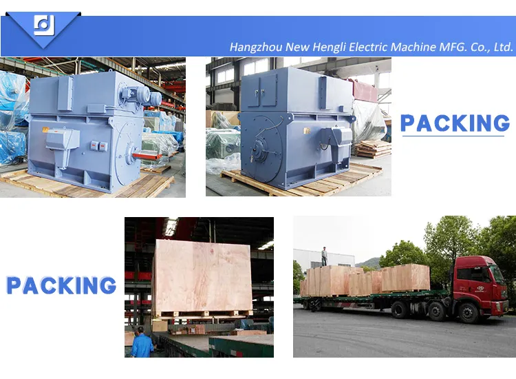New Hengli Z400-2A 200kw 468rpm DC Electric Motor