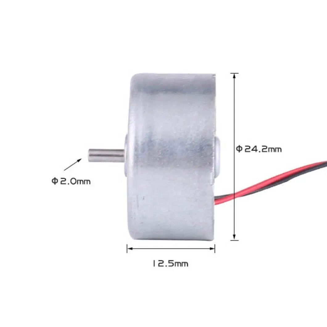 RF-310t -11400 Motor DC 5.9V 6400rpm High Speed 22mm Long Shaft for Toys Boat Car Fan