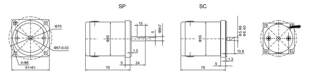 Round Brushless 82mm DC Planetary Gear Motor Excellence in Quality