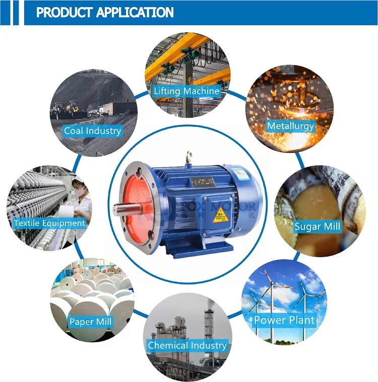 single phase 2.2KW 5.5KW electric AC motor