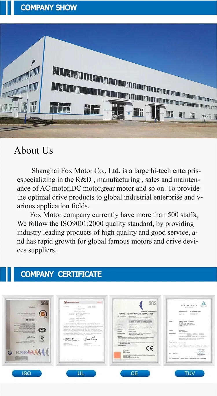 single phase 2.2KW 5.5KW electric AC motor