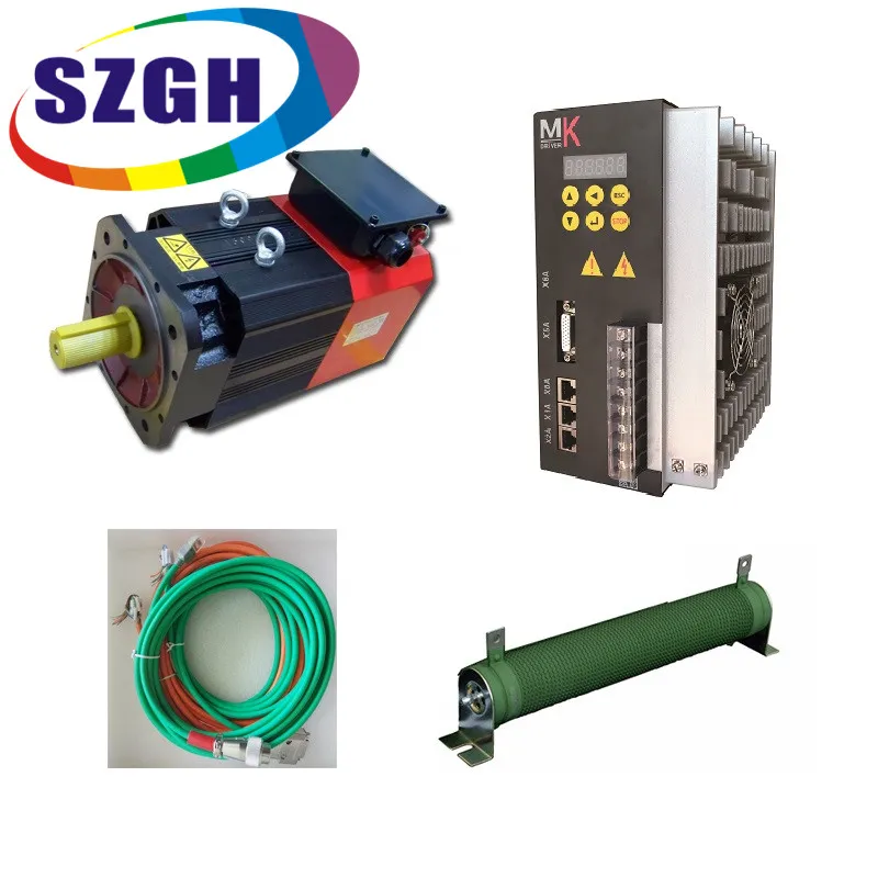 Spindle Servo Motor Support Position / Analog Control CNC 71n. M 1500/8000 Rpm 11kw Servo Spindle Motor Rigid Tapping