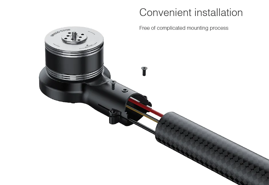 T-Motor 505-X Arm Set Electric Uav Brushless DC Motor 380kv