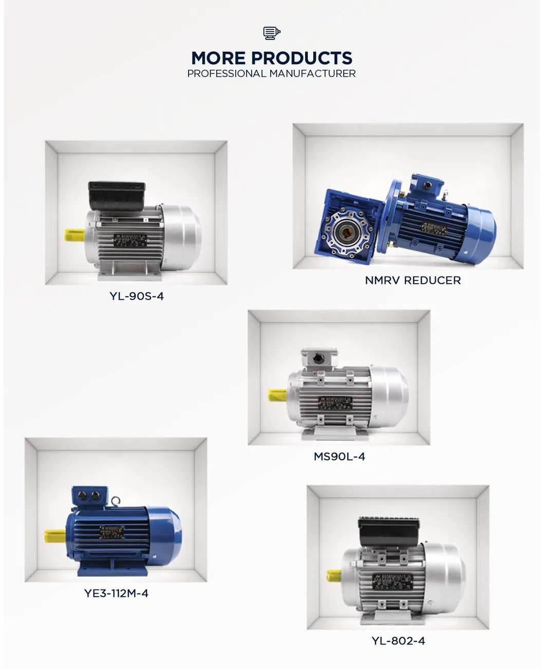 YL-90S-4 YL Series Single-Phase Dual-Value Capacitor Motor