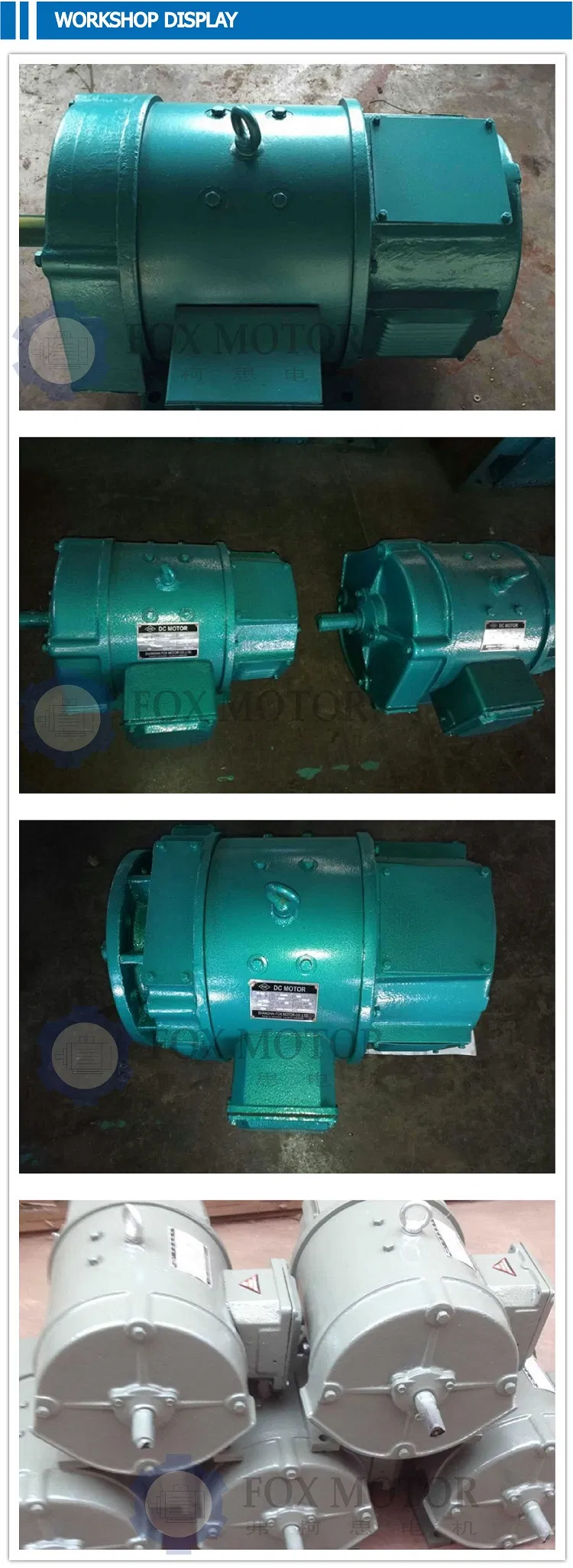 Z2 Series Z2-51 115V 4.8 KW DC Motor for DC Generator Use