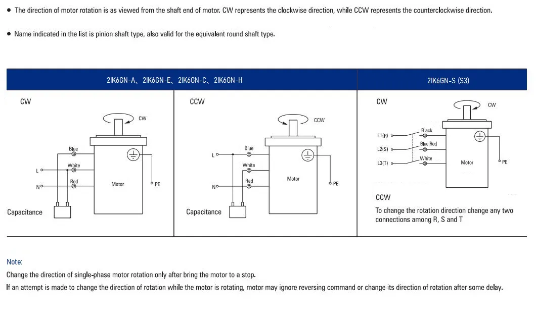 Zd Micro 60mm AC Induction Gear Motor for Assembly Line